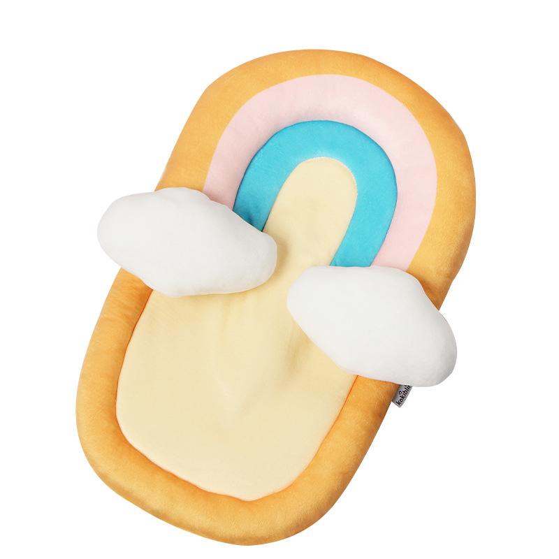 

Подушка для детской коляски, поддержка головы и тела автокресла для новорожденных и малышей, детская подушка для автокресел, колясок 47*34cm жёлтый