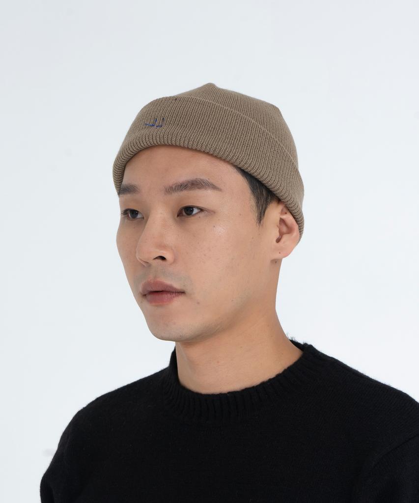 ODD DOT Stitch Acrylic Beanie_Black