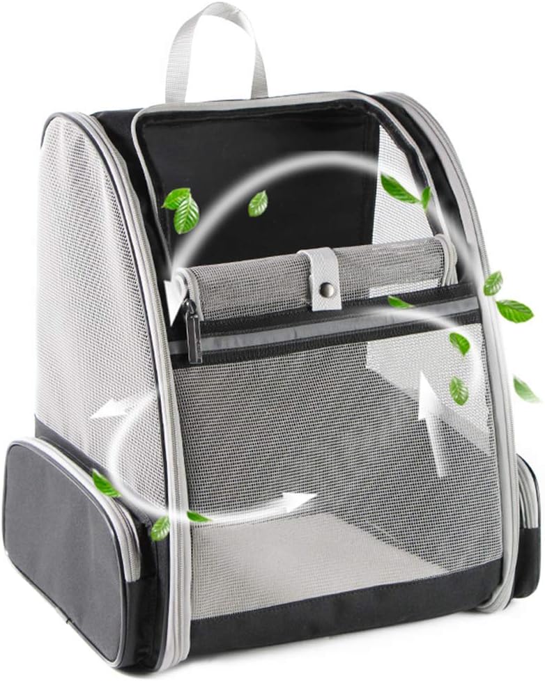 Universal Black Innovative Traveler Bubble Backpack Pet Carrier for Cats And D with Pets Comfortable Breathable Pet Carrier Bag