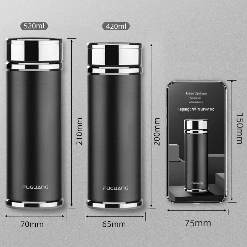 FUGUANG 304 Stainless Steel Business Thermos Bottle