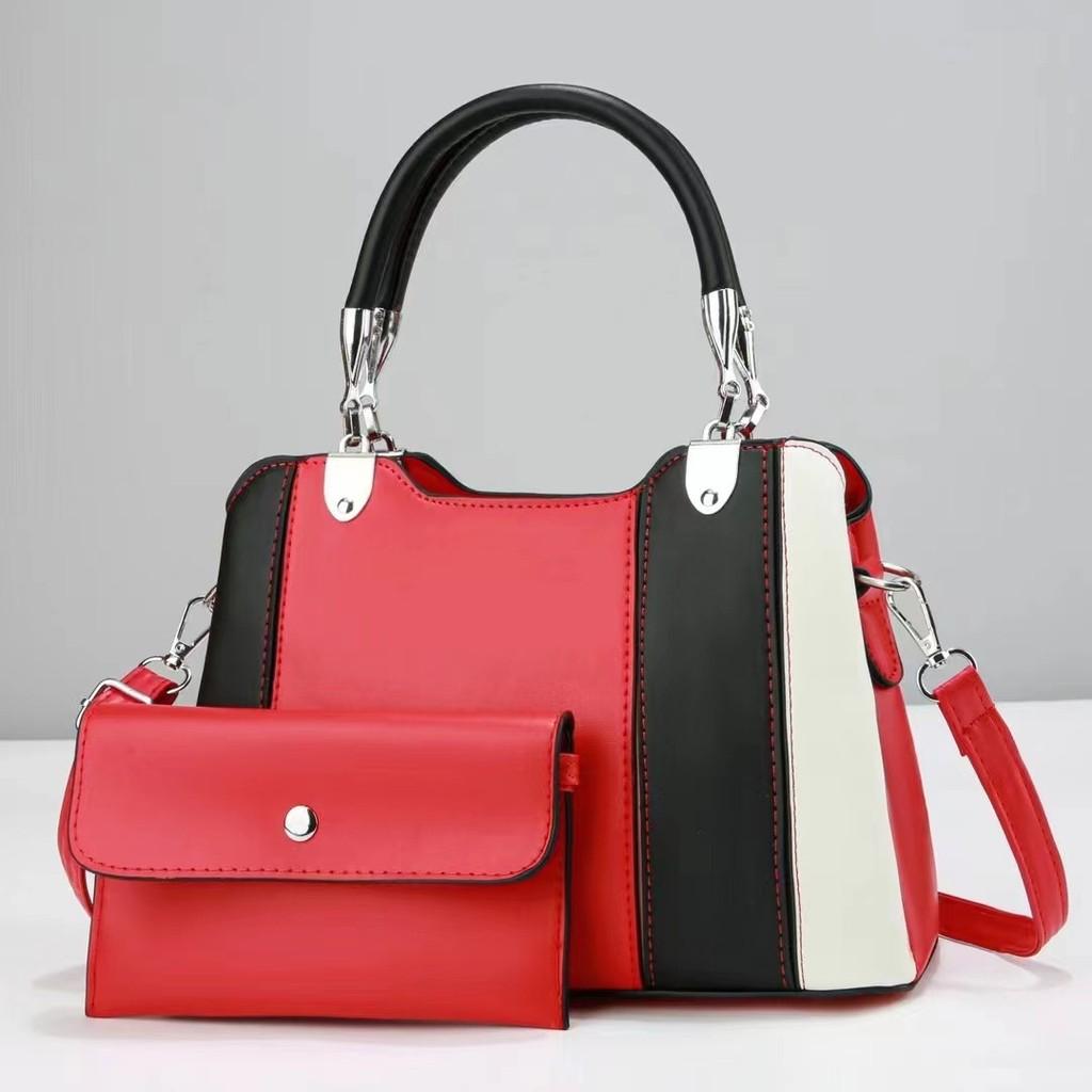 Stylish Color Block Tote Bag Versatile Designer Handbag For Women In Various Colors
