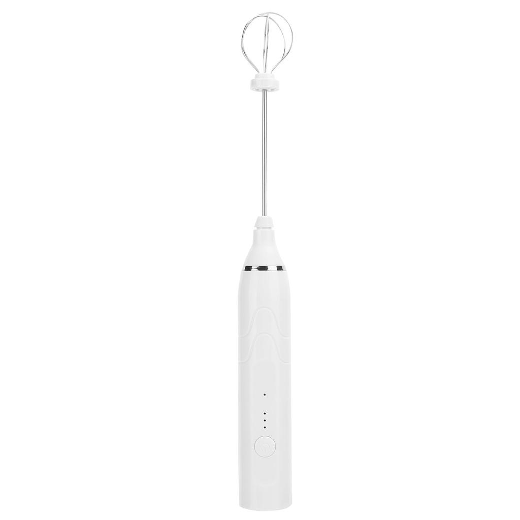 Electric Milk Frother USB Charging 3 Speeds   Handheld Mixer Household Supplies