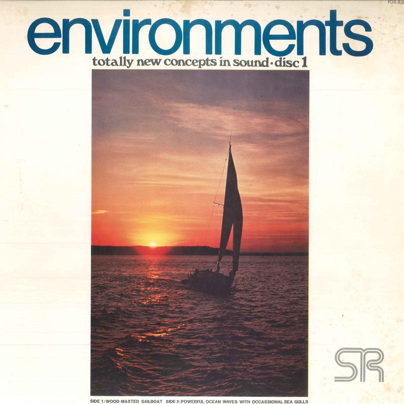 

LP Record NO ARTIST Enviromnts Totally New Concepts In FDX8501 SYNTONIC RESEAR 1978 Japan Music Others Used