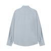 AMI Spring and Summer New Chest Color Small Heart Embroidery Casual Cotton Solid Color Long Sleeved Shirt