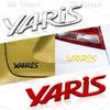 3D Metal Car Styling Emblem Car Tailgate Rear Trunk Fender Side Badge Sticker For Yaris Logo Camry Corolla 4Runner Auris