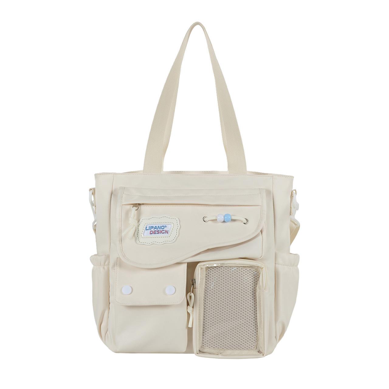 New Harajuku Cute Kawaii Ulzzang Ita Bag Women s Large Capacity Shoulder Bag Fashionable Versatile Lightweight Y2K Crossbody Bag белый