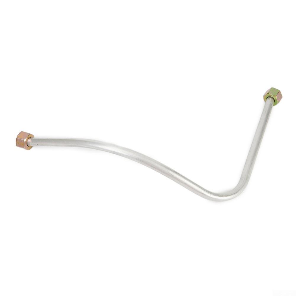 Parts Air Compressor Tube Silver 0.4\" X 17.13\"(D*L)