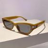 Small Frame Cat Eye Sunglasses ladies For Men Luxury  Designer Sun Glasses Vintage Punk Rivet Popular Hip Hop Eyeglasses