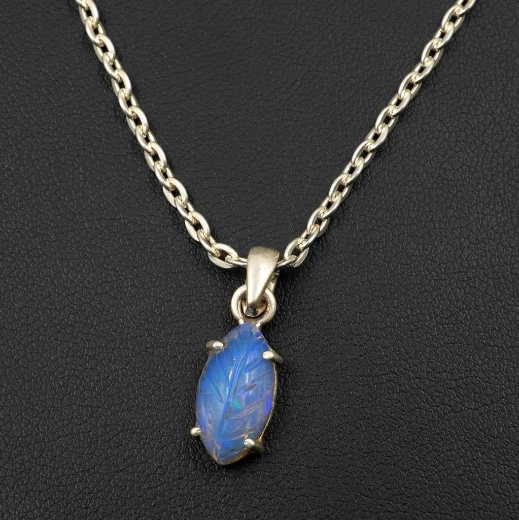 925 Silver Ethiopian Opal Jewelry - Genuine Loose Gemstone