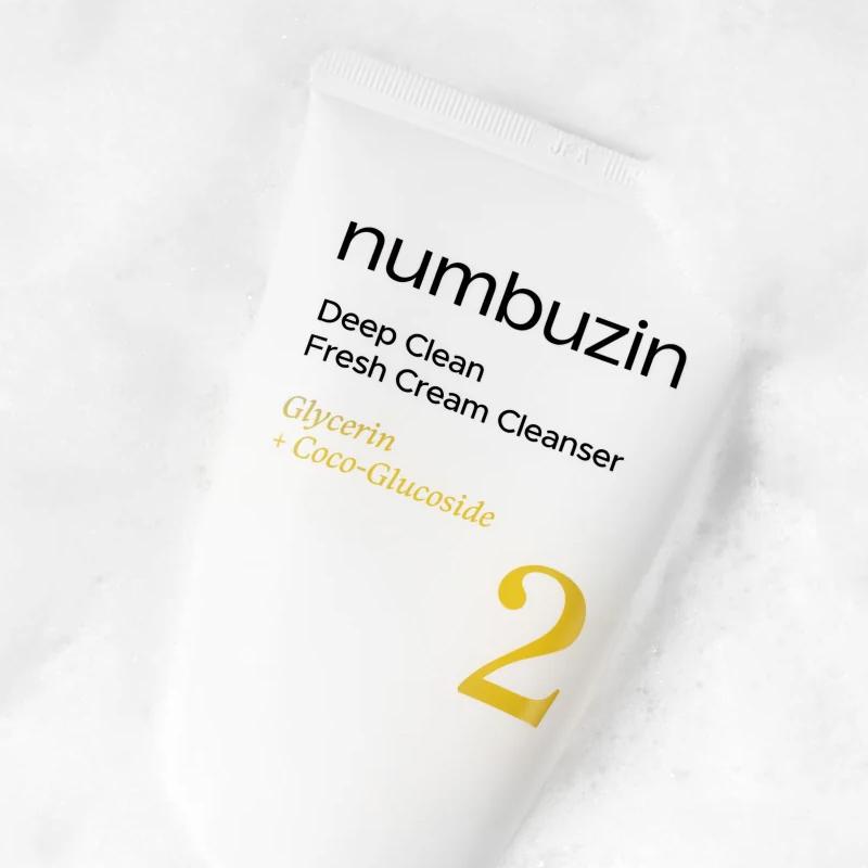 [numbuzin] No.2 Deep Clean Fresh Cream Cleanser 120ml