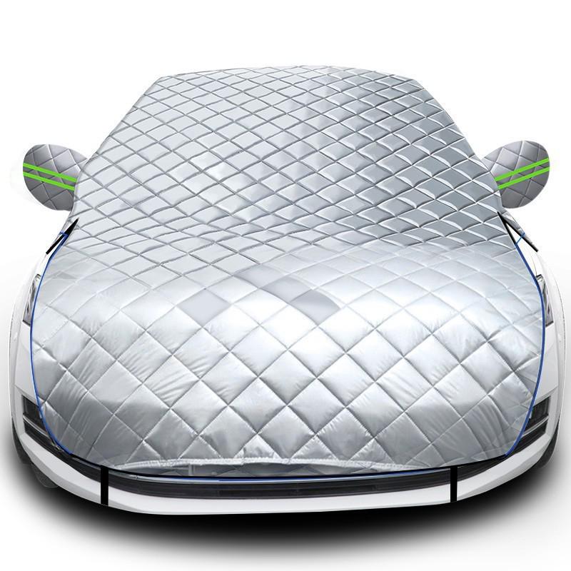 Volkswagen Schneesichere Halbkörper-Autoplane mit Windschutzscheiben-Frostschutz