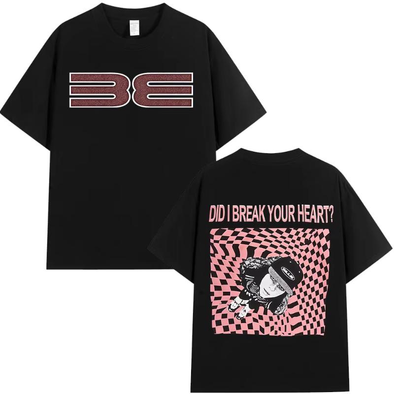 Hit Me Hard and Soft Tour 20242025 T Shirt Unisex Women Fashion Hip Hop T Shirts Cotton Loose Cozy Short Sleeve Tshirts Fans Gift