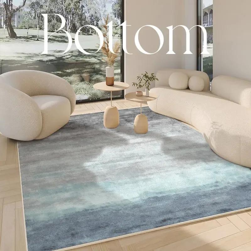 Thickened Cashmere Imitation Living Room Rug Children's Bedroom Plush Carpet Large Size Floor Mats Hall Rugs Keep Warm Carpets