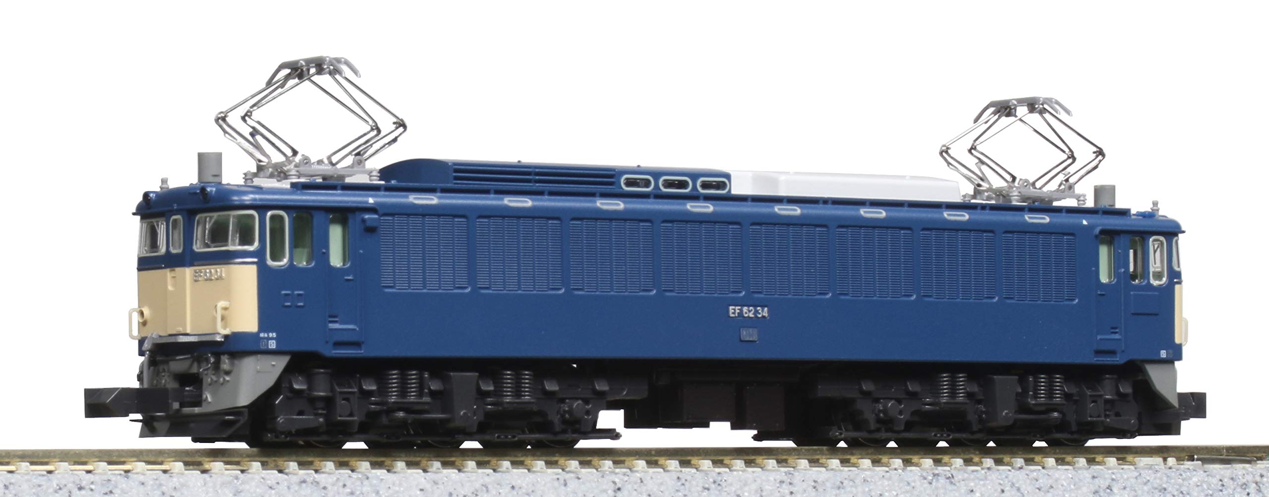 

KATO N Gauge EF62 Late Type Shimonoseki Driver Station 3058-3 Железнодорожная модель электровоза