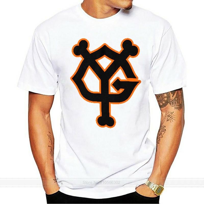 Neues Tokyo Yomiuri Giants Unisex Weißes T-Shirt Größe S 3XL Cooles Lässiges T-Shirt Männliche Marke T-Shirt Unisex Sommer Baumwoll-T-Shirt