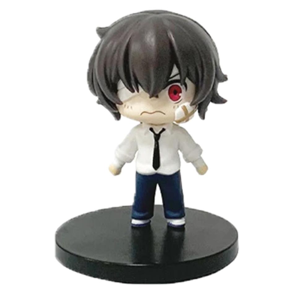 7CM Anime Bungo Stray Dogs Bungo Stray Dogs dazai osamu Q Edition Action PVC Collection Model Toys Statue Decoration Ornaments