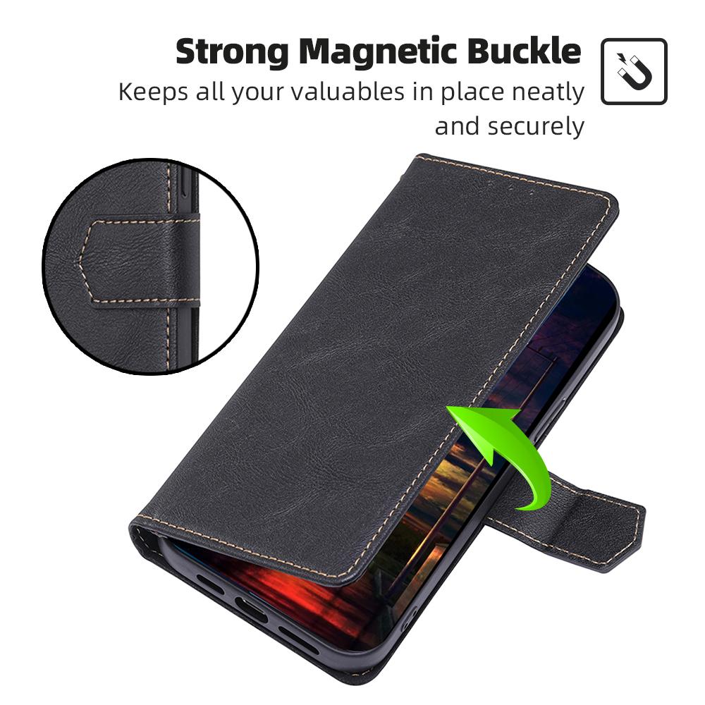 For Motorola Moto G45 5G/G34 5G Case RFID Blocking Leather Wallet Cover Cell Phone Accessories Wholesale