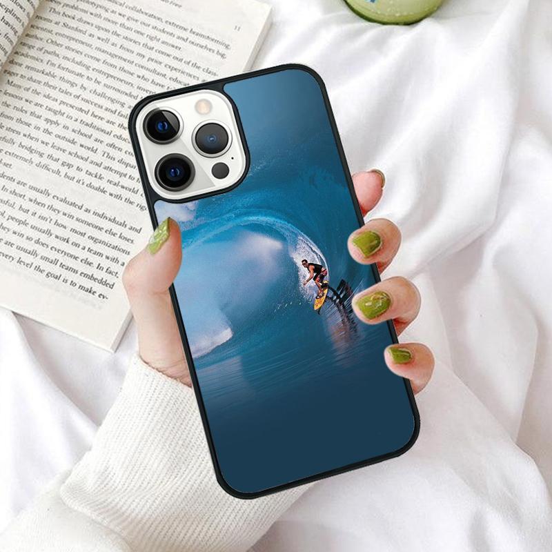 Extreme Sports Surfing Phone Case for iPhone 17 Air 16 Coque 15 14 12 13 PLUS 11 PRO MAX Back Cover Fundas Shell
