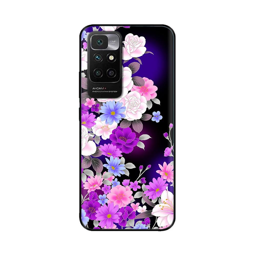 For Redmi10 Xiaomi Redmi 10 Case for Redmi 10 Prime Bumper 6.5 inch Soft TPU Silicone Cover For redmi10 Cases Marble Back Cover