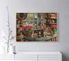 CHengQiSM 1000-piece jigsaw puzzle: Cats playing by the window. Stylish cat-themed puzzle for interior decoration (70 x 50 cm)