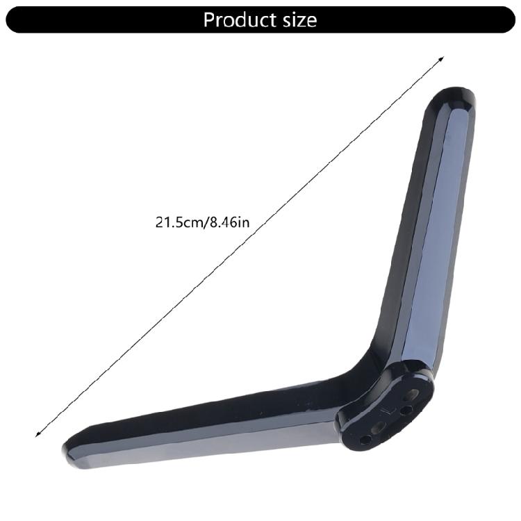 TV09 Television Base Adaptable Secure and Stable Stand Height with Screws Set Easy Installation