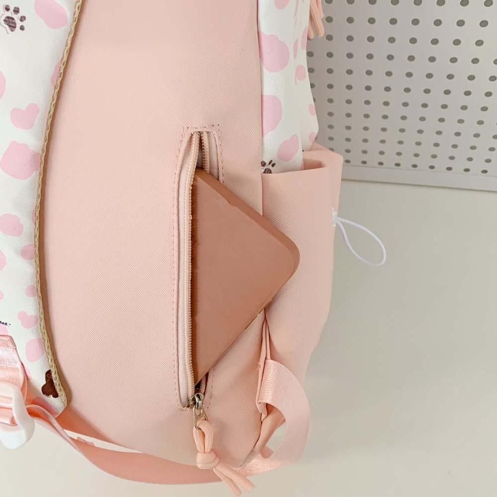 Daypack Students School Bag Casual Large Capacity Backpack Nylon Dachshund Backpack  Sport