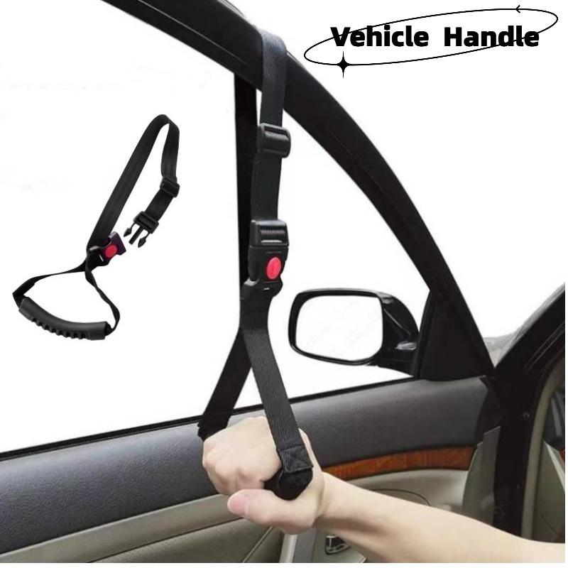 Verstellbarer Universal-Autogriff mit Sicherheitsunterstützung für ältere Menschen Schwarz 48cm/18.89in Größe