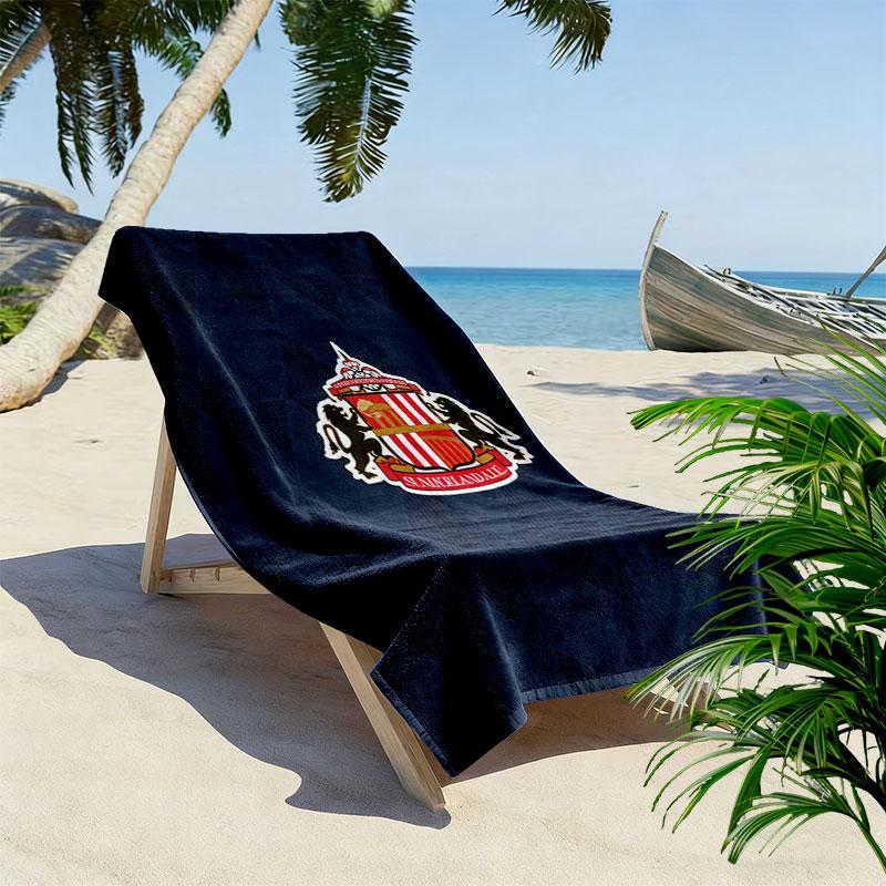 Asciugamano da Spiaggia Sunderland A.F.C, Asciugamano Grande Morbido ad Asciugatura Rapida per Spiaggia Campeggio Nuoto