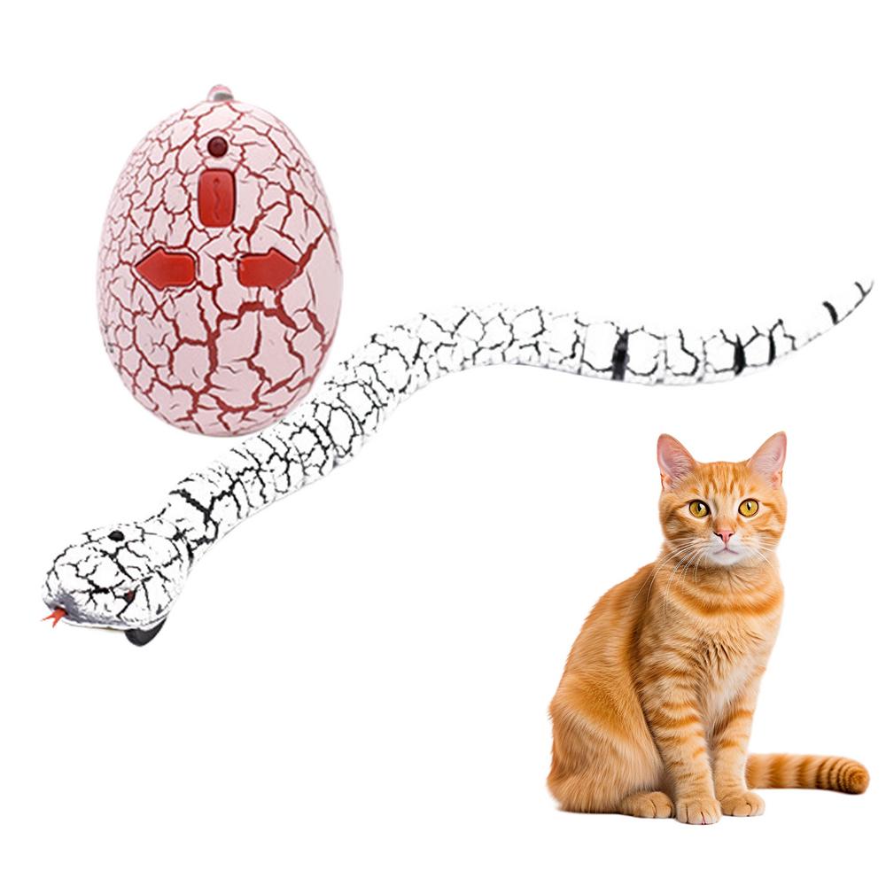 

Игрушка для кошек Змея Имитация Змеи Дразнилка для кошек Игрушка для игры USB Имитация Змеи Интерактивные игрушки для домашних кошек и собак Средняя Маленькая белый