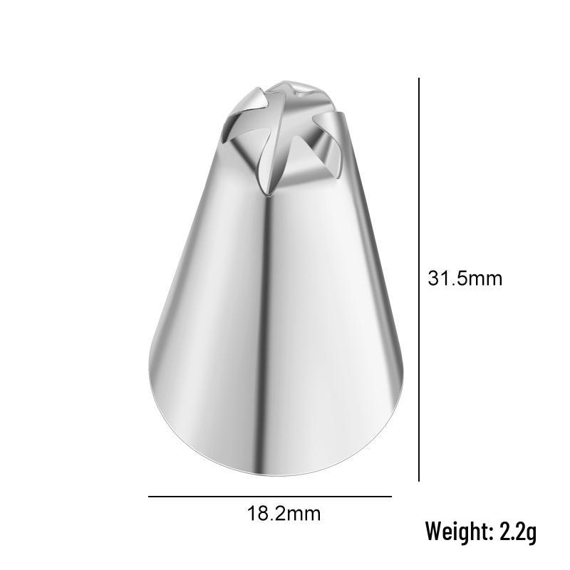 Stainless Steel Piping Tips Set - 48 Styles for Cake Decorating