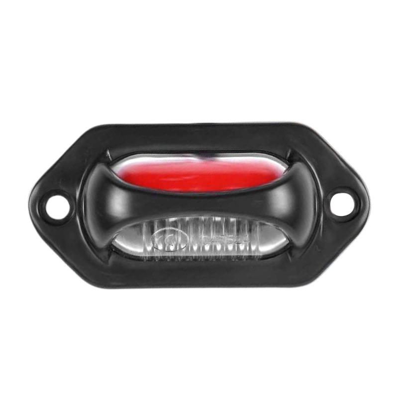 8 LED Trailer Side Marker Light IP67 Waterproof Lorry Clearance Lamp Super Bright Truck Number Plate Light 4500K Car Accessories
