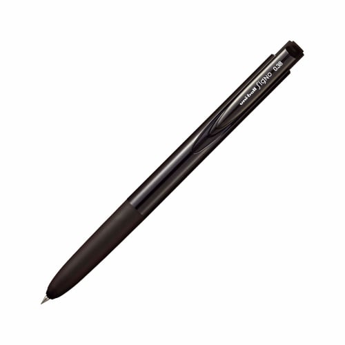 

Ручка шариковая гелевая Mitsubishi Pencil Uniball Signo RT1 0,38 черная UMN15538.24