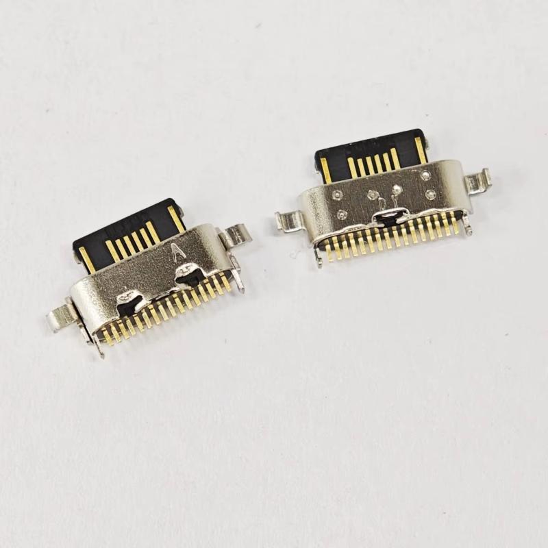 10Pcs Type C Micro Usb Charging Dock Port Connector For Moto G54 G55 G24 G04 G14 G05 E15 G15