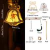 LED Light Mid-Autumn Festival Lantern Creative Art Lantern Portable Handmade Hanging Lamp  Festival