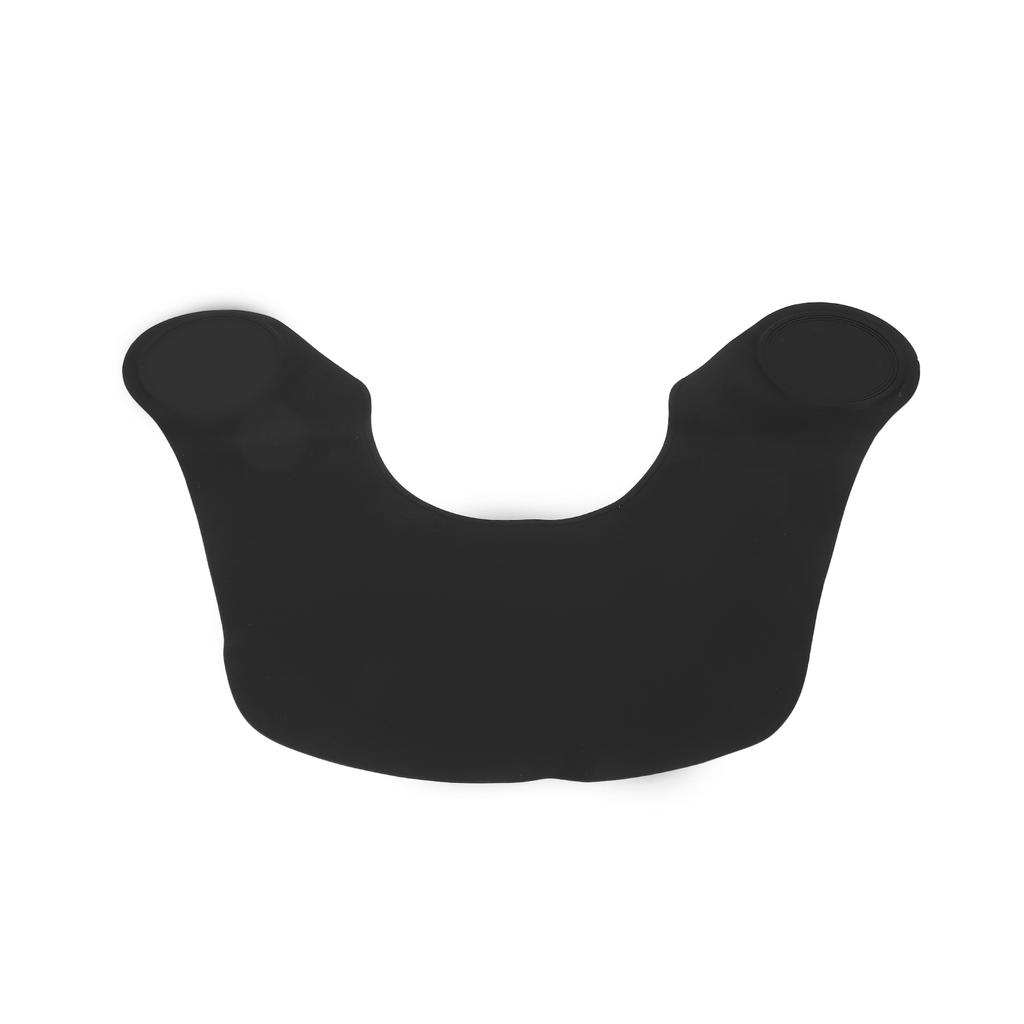 Haircut Neck Collar Soft Silicone Waterproof Hair Coloring Dyeing Neck Shawl Wrap for Barber Shop
