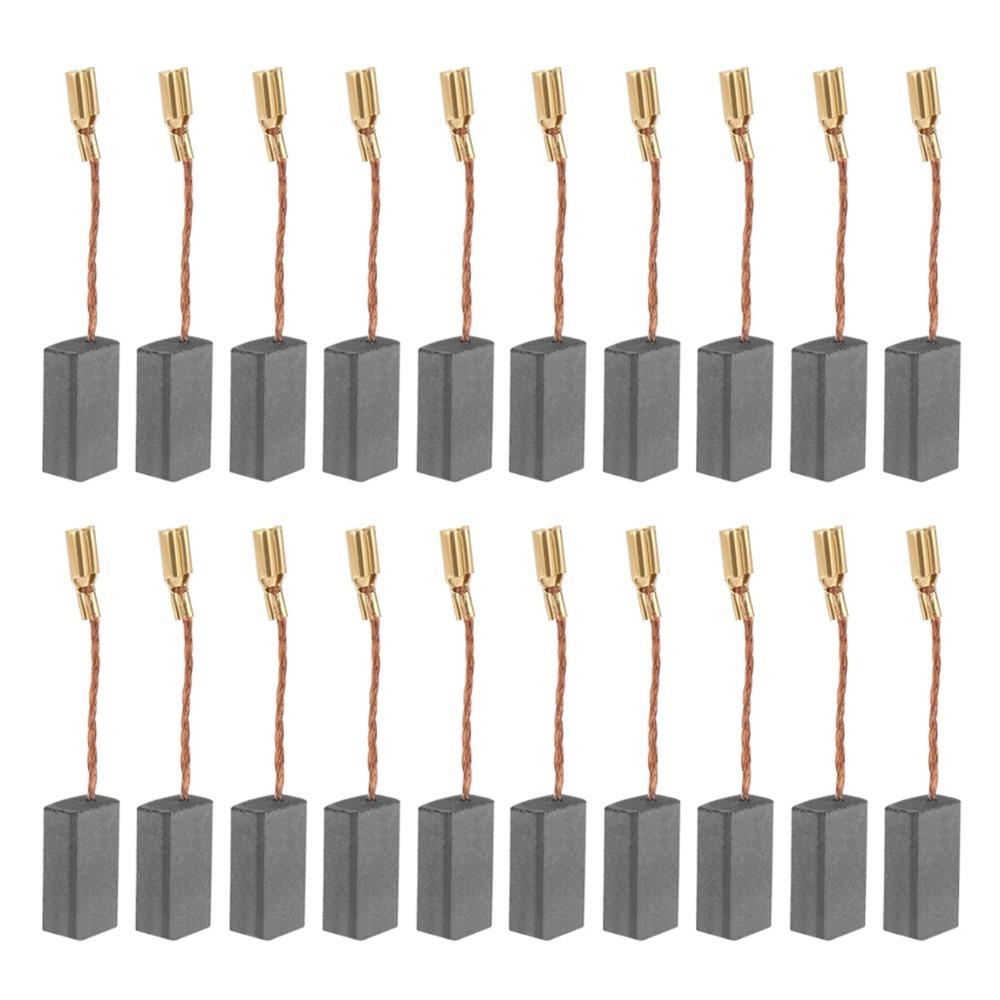 

20pcs Great Conductive Carbon Brush 5×8×16mm Motor Brush Electric Motor Brush Electric Drill
