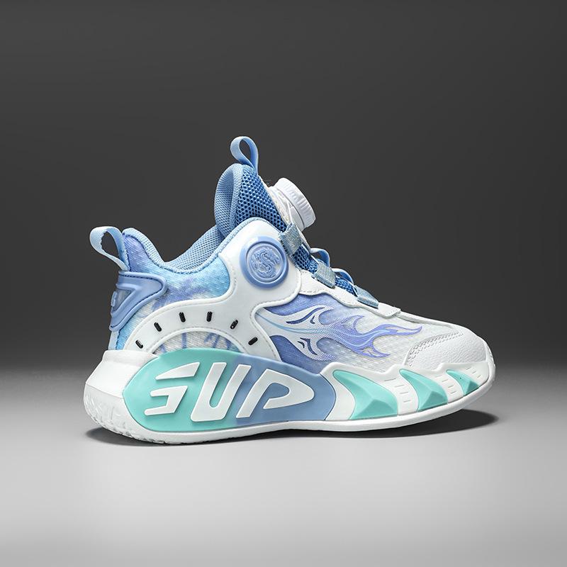 Tênis de Couro Respirável Estilo 2025 para Meninas - Basquete e Corrida