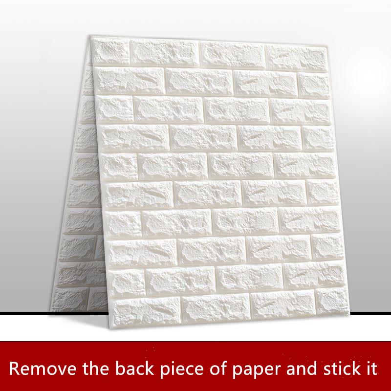 Buy 10 pcs Wallpaper selfadhesive white 3D wallpaper is the wallpaper