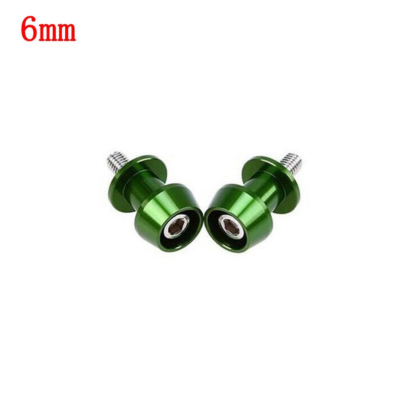 6/8/10mm Motorcycle Swingarm Spools Slider Aluminum Alloy Swing Screw Sliders Moto Spools Stand Arm Moto Equipments Accessories