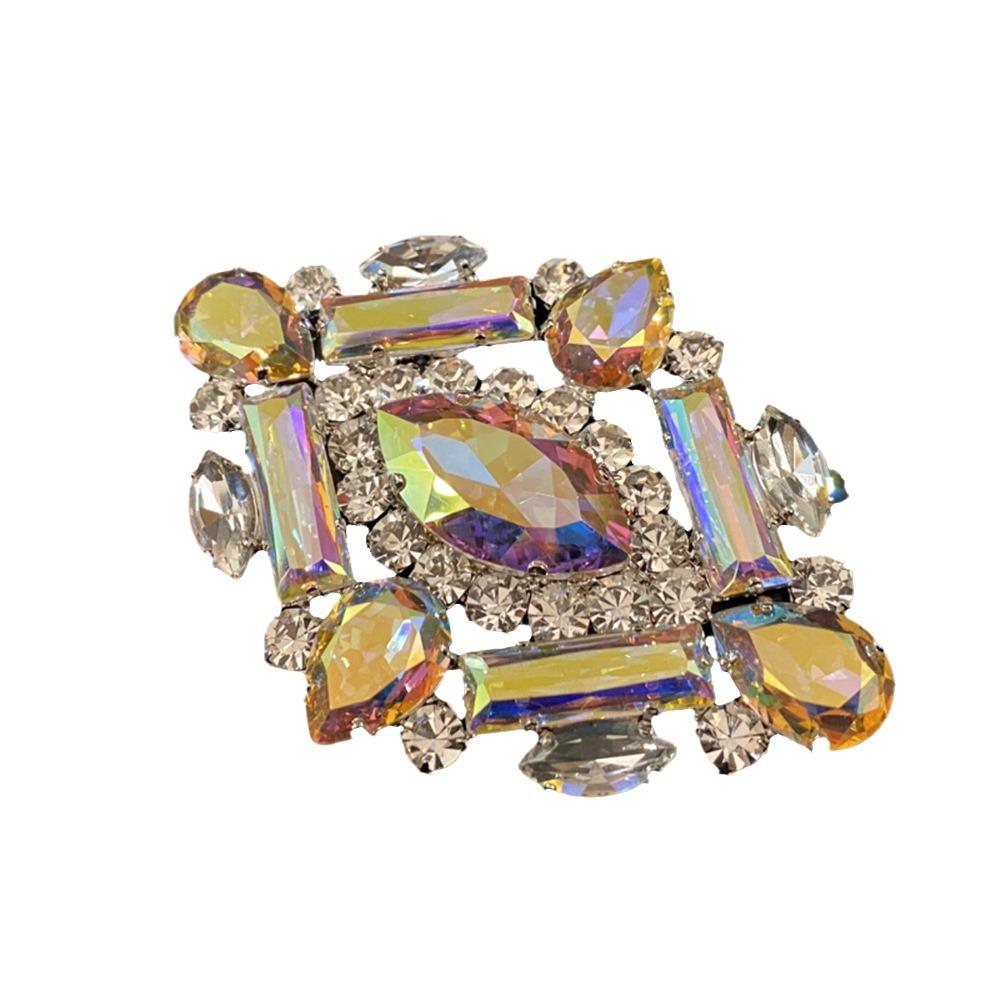 Exquisite Fashion Ring, European And American Luxury Rhinestone Finger Ring, Accessory Ring
