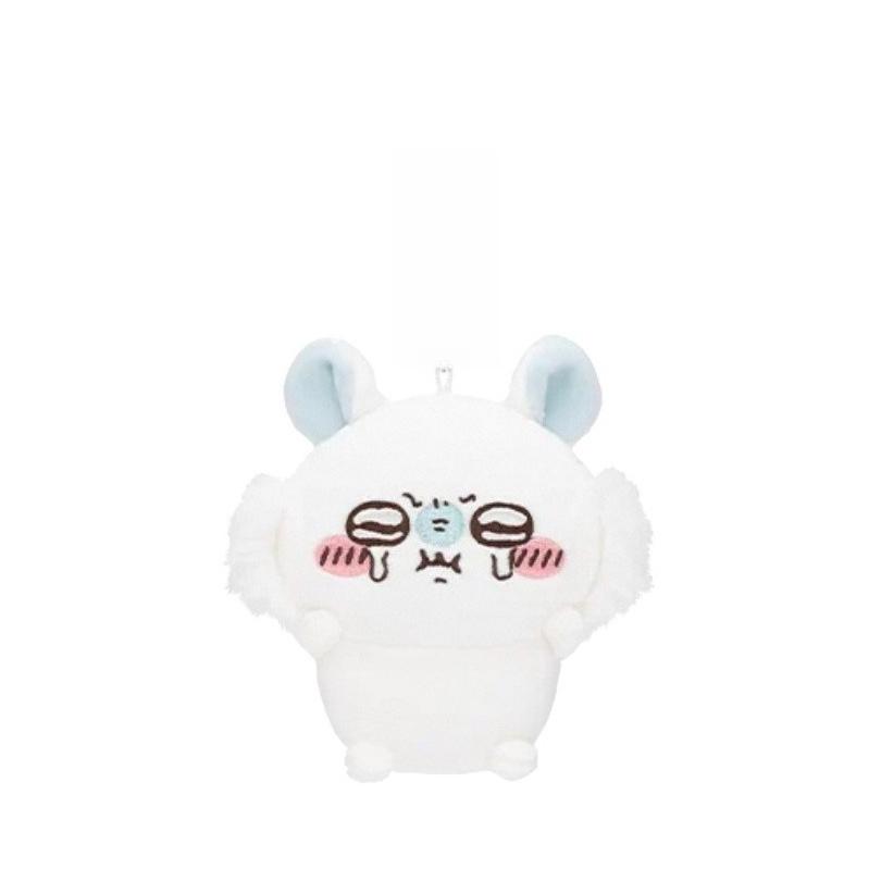 @@10Cm Kawaii Chikawas Hachiware Usagi Angry Pun Series Plush Keychain Pendant Soft Stuffed Cartoon Plush Doll Toy Bag Pendant