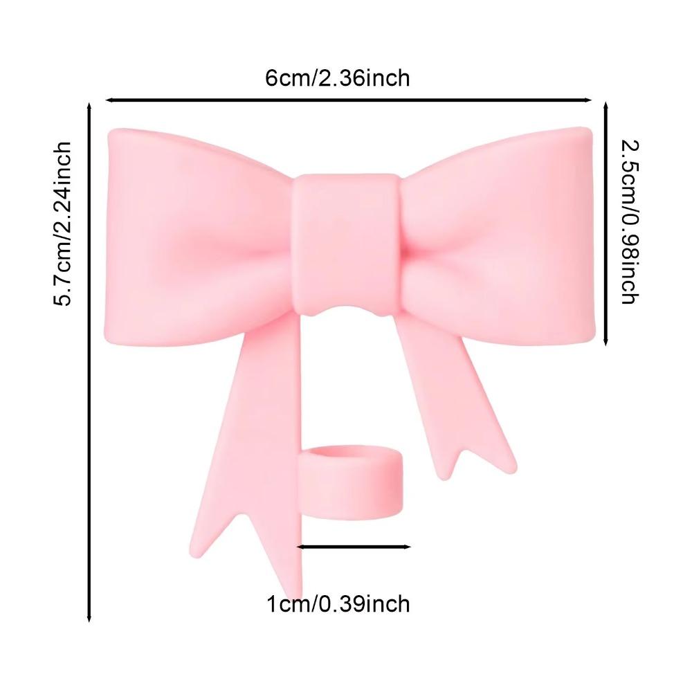 5pcs 10mm Straw Covers Cap Dust Proof Drinking Dust Plugs  For Cup Accessories