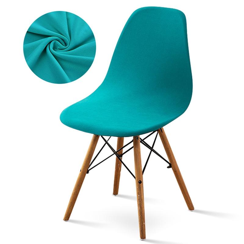 Esszimmerstuhlbezüge Elastische Schalenstuhl-Überzüge Waschbare Sitzbezüge mit Blumendruck für Hochzeit Küche Zuhause Housse Chaise