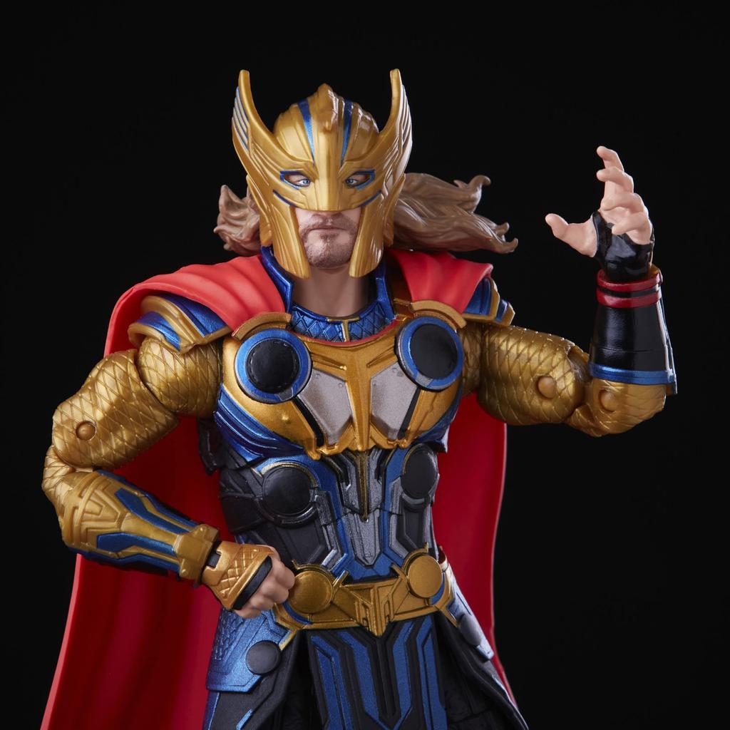 Hasbro Marvel Legends Series Thor: Love and Thunder Thor F1045 Authentic 6-inch (15cm) Action Figure with 3 Accessories