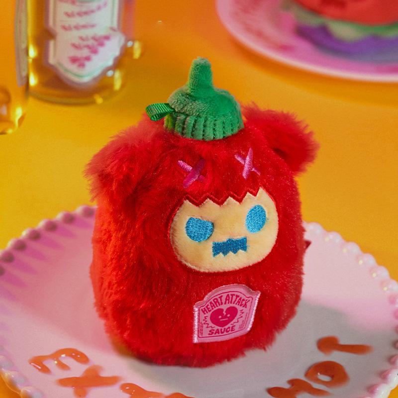 Finding Unicorn ShinWoo Ghost Diner Serie Plüsch Blind Box Anime Actionfigur Überraschungstüte Ornament Figuren Puppen Modell Geschenk