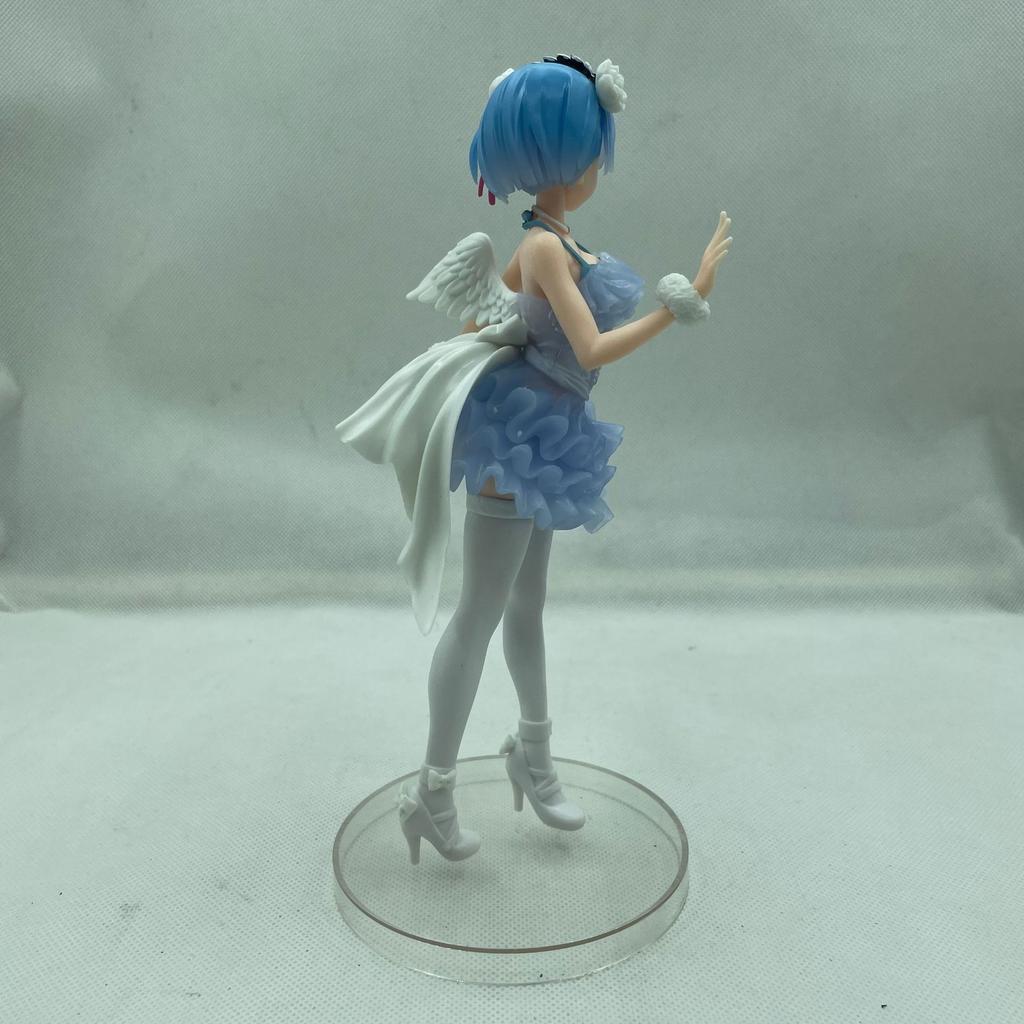 Angel Rem Figure, Life In Another World from Scratch, Desktop Ornament, Two-dimensional Anime Figure Model