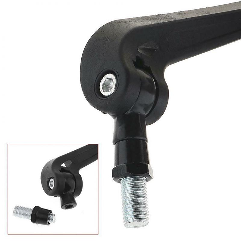 Universal Pair Motorcycle Motorbike Scooter Rearview Rear View Side Mirrors 10Mm