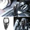 For BMW 3 4 Series GT 2013- Dry Carbon Fiber Sport Console Shift Knob Trim