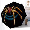 1pc Spider Bee Automatic Folding Umbrella   Compact 8 Rib Design, Durable Iron Frame for Travel, Outdoor,  A0920081