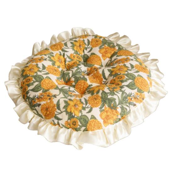 

Ruffled Butterfly Flower Seat Cushion Pain Relief Breathable Non-Slip Washable Fours Seasons Home Office Chair Square Sitting Mat Pad